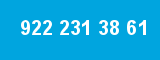 922 231 38 61